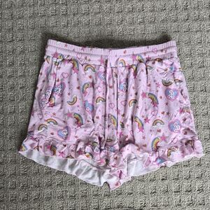 Posh Peanut Barbie Star Power French Terry Ruffle Shorts